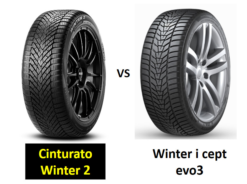Pirelli Cinturato Winter 2 vs Hankook Winter i cept evo3