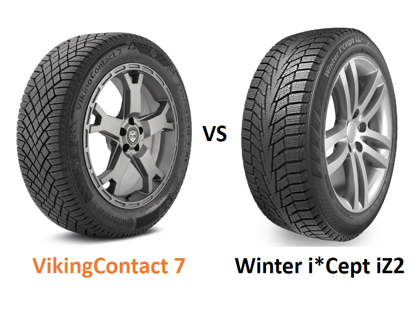 Continental VikingContact 7 vs Hankook Winter i*Cept iZ2 - Top Tire Review