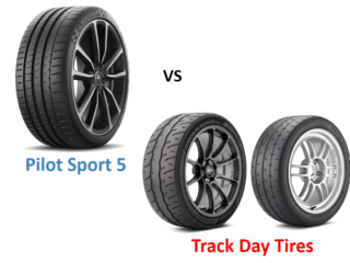 Michelin Pilot Sport 5 vs Track Tires
