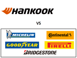 Hankook vs [Michelin, Bridgestone, Goodyear, Continental, Pirelli]
