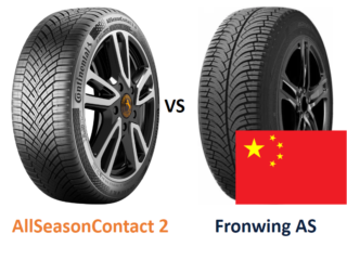 Continental AllSeasonContact 2 vs China Tires