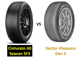 Pirelli Cinturato All Season SF3 vs Goodyear Vector 4Seasons Gen 3