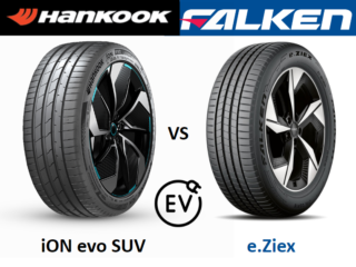 Hankook iON evo SUV vs Falken e.Ziex