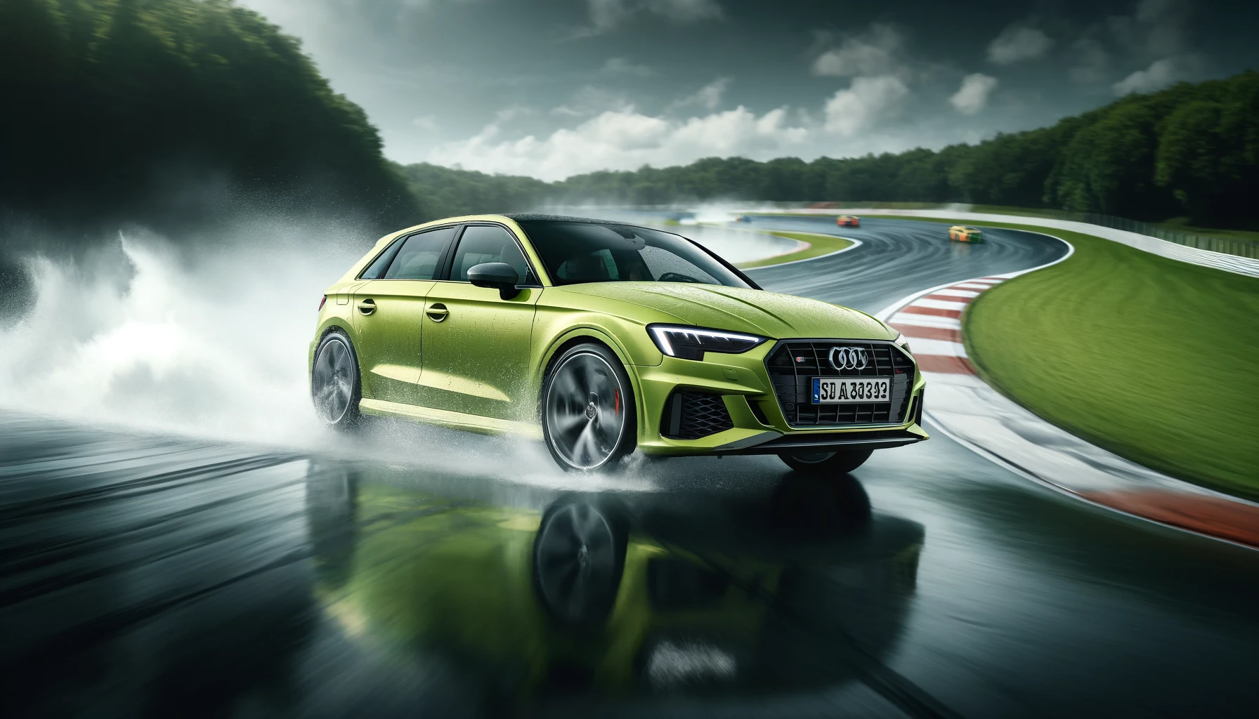 Testing vehicle of choice: Audi S3 Sportback