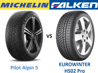 Michelin Pilot Alpin 5 vs Falken EUROWINTER HS02 Pro
