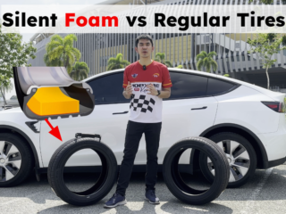 Silent Foam vs Regular Tires