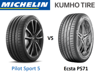 Michelin Pilot Sport 5 vs Kumho Ecsta PS71