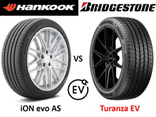 Hankook iON evo AS vs Bridgestone Turanza EV
