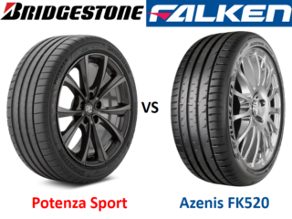 Bridgestone Potenza Sport vs Falken Azenis FK520