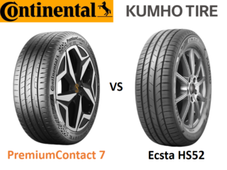 Continental PremiumContact 7 vs Kumho Ecsta HS52