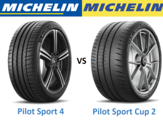Michelin Pilot Sport 4 vs Michelin Pilot Sport Cup 2 Connect