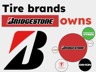Tire Brands Bridgestone Owns