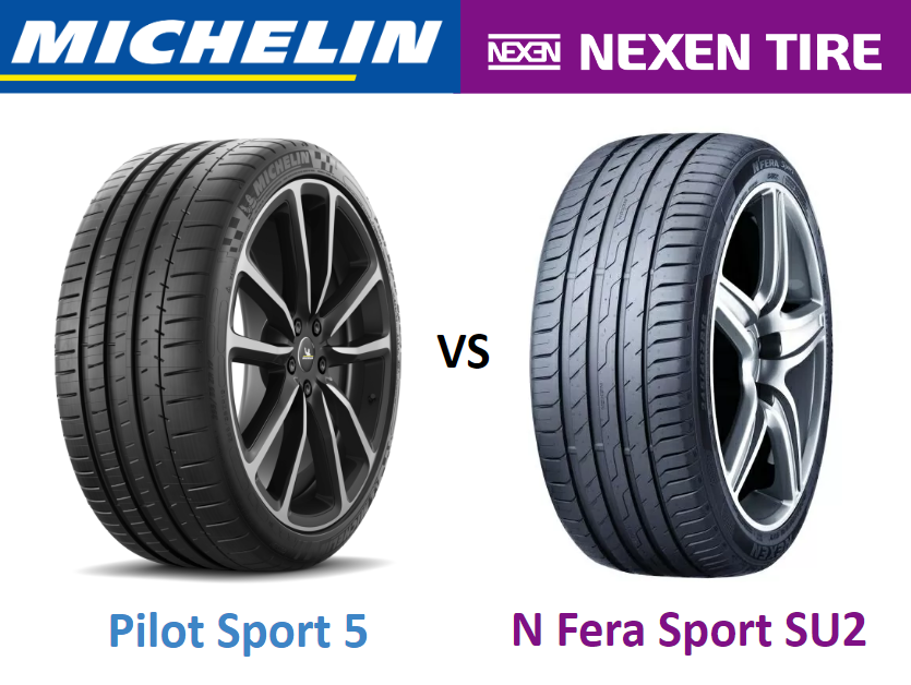 Michelin Pilot Sport 5 vs Nexen N Fera Sport SU2