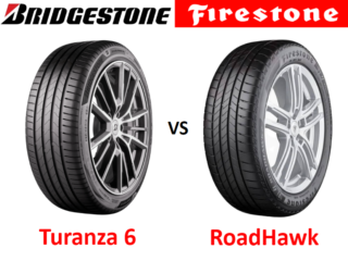 Bridgestone Turanza 6 vs Firestone RoadHawk