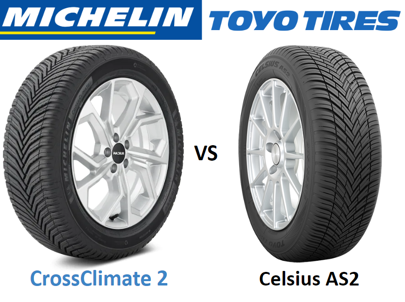 Michelin CrossClimate 2 vs Toyo Celsius AS2