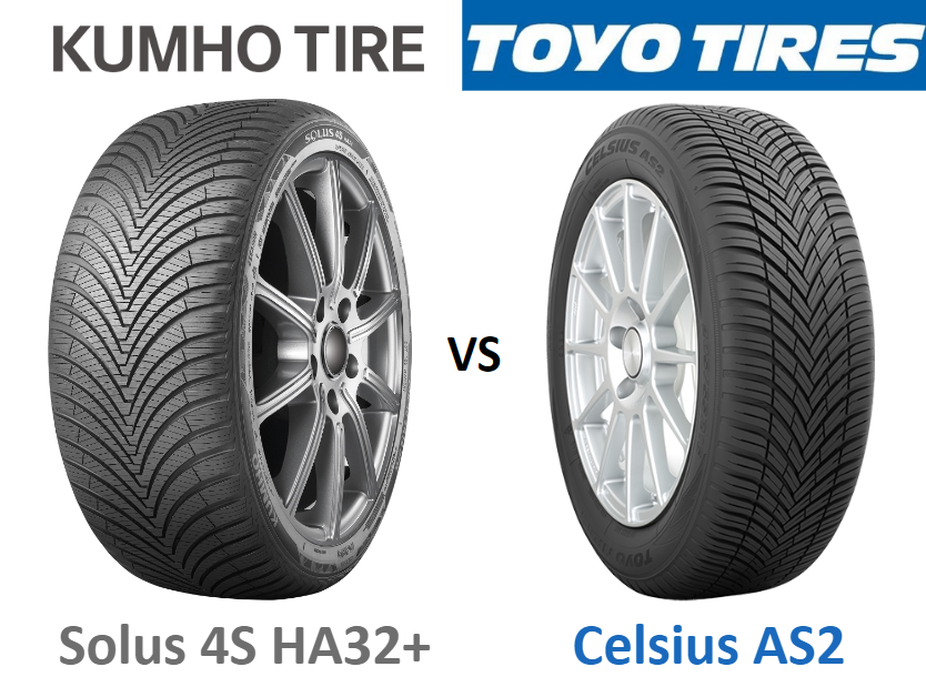 Kumho Solus 4S HA32+ vs Toyo Celsius AS2