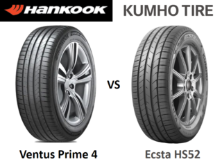 Hankook Ventus Prime 4 vs Kumho Ecsta HS52