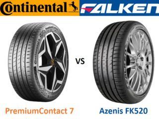 Continental PremiumContact 7 vs Falken Azenis FK520