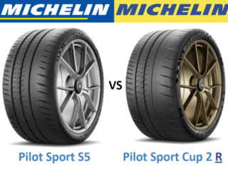 Michelin Pilot Sport S5 vs Michelin Pilot Sport Cup 2 R (MO1 spec)