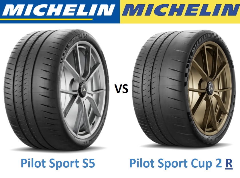 Michelin Pilot Sport S5 vs Michelin Pilot Sport Cup 2 R (MO1 spec)
