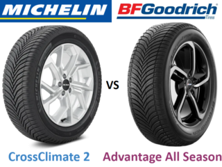 Michelin CrossClimate 2 vs BFGoodrich Advantage All Season