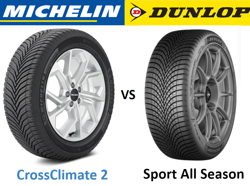 Michelin CrossClimate 2 vs Dunlop Sport All Season