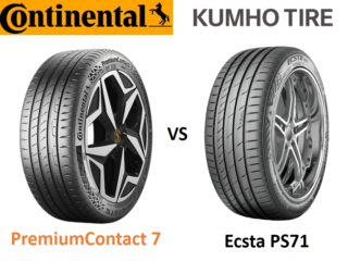 Continental PremiumContact 7 vs Kumho Ecsta PS71