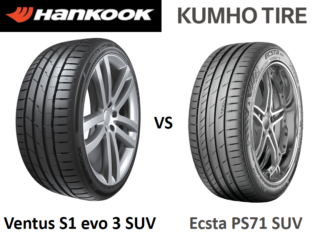 Hankook Ventus S1 evo 3 SUV vs Kumho Ecsta PS71 SUV