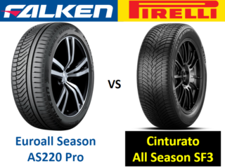 Falken Euroall Season AS220 Pro vs Pirelli Cinturato All Season SF3