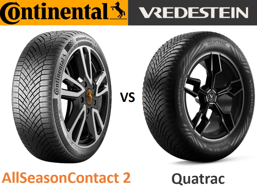 Continental AllSeasonContact 2 vs Vredestein Quatrac Top Tire Review
