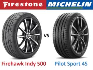Firestone Firehawk Indy 500 vs Michelin Pilot Sport 4S