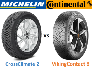 Michelin CrossClimate 2 vs Continental VikingContact 8