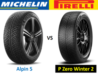 Michelin Pilot Alpin 5 vs Pirelli P Zero Winter 2