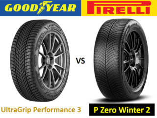 Goodyear UltraGrip Performance 3 vs Pirelli P Zero Winter 2