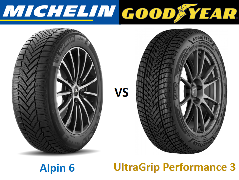 Michelin Alpin 6 vs Goodyear UltraGrip Performance 3
