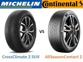 Michelin CrossClimate 2 SUV vs Continental AllSeasonContact 2