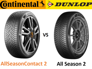 Continental AllSeasonContact 2 vs Dunlop All Season 2