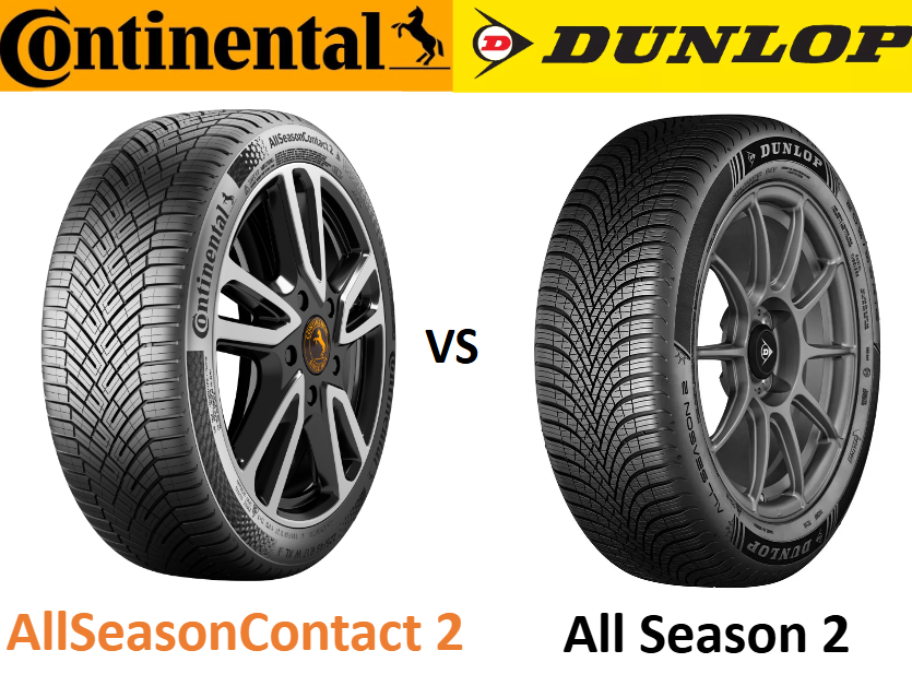 Continental AllSeasonContact 2 vs Dunlop All Season 2