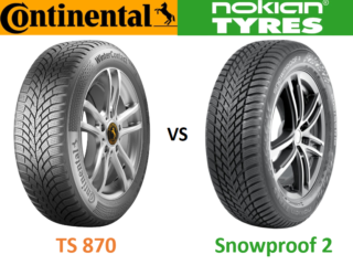 Continental WinterContact TS 870 vs Nokian Snowproof 2