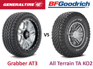 General Grabber AT3 vs BFGoodrich All Terrain TA KO2