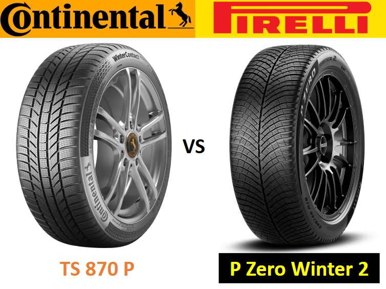 Continental WinterContact TS 870 P vs Pirelli P Zero Winter 2