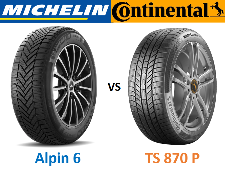 Michelin Alpin 6 vs Continental WinterContact TS 870 P