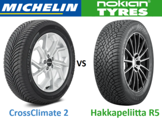 Michelin CrossClimate 2 vs Nokian Hakkapeliitta R5