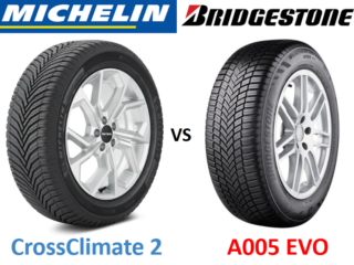 Michelin CrossClimate 2 vs Bridgestone Weather Control A005 EVO