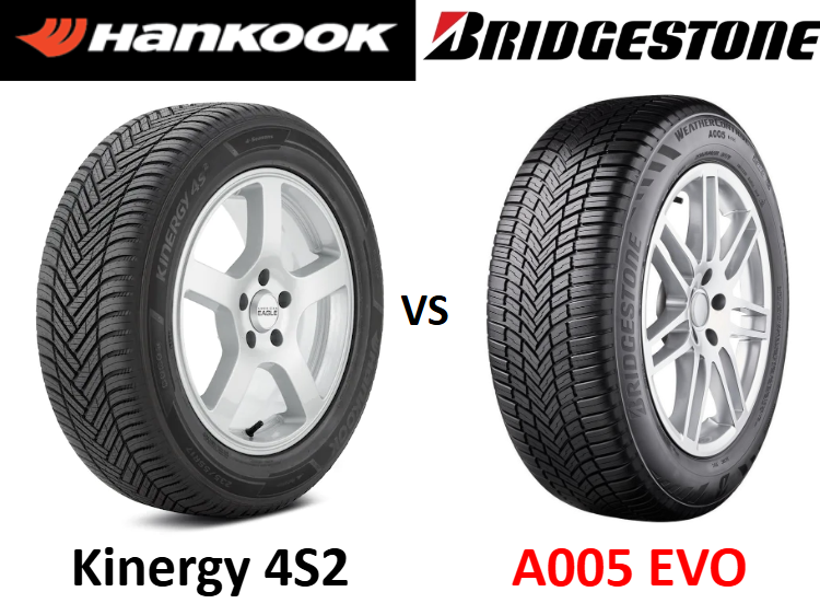 Hankook Kinergy 4S2 vs Bridgestone Weather Control A005 EVO