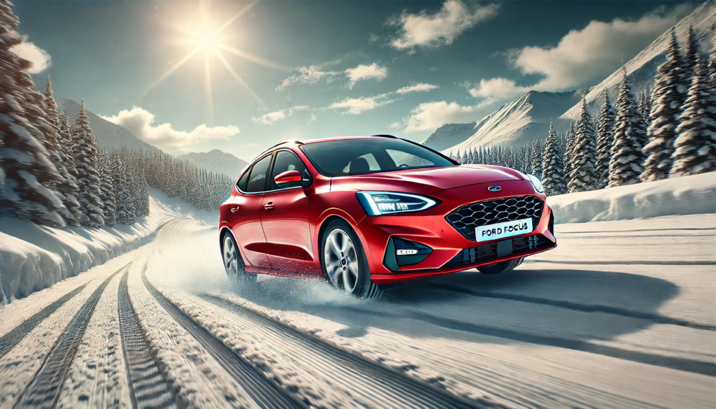 Snow testing is done in Sweden