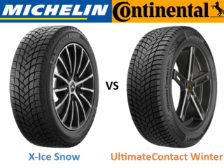 Michelin X-Ice Snow vs Continental UltimateContact Winter