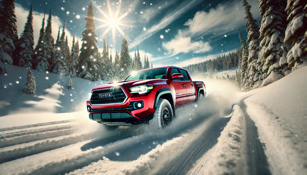 Snow testing is done in Sweden