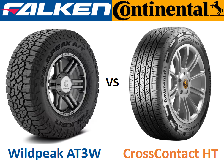 Falken Wildpeak AT3W vs Continental CrossContact HT