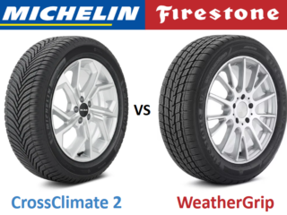 Michelin CrossClimate 2 vs Firestone WeatherGrip